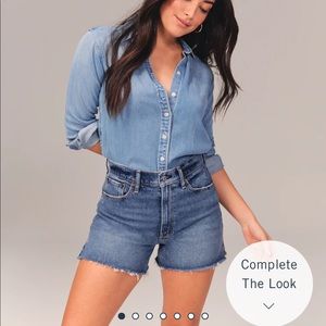 Curve Love High Rise 4 Inch Mom Shorts